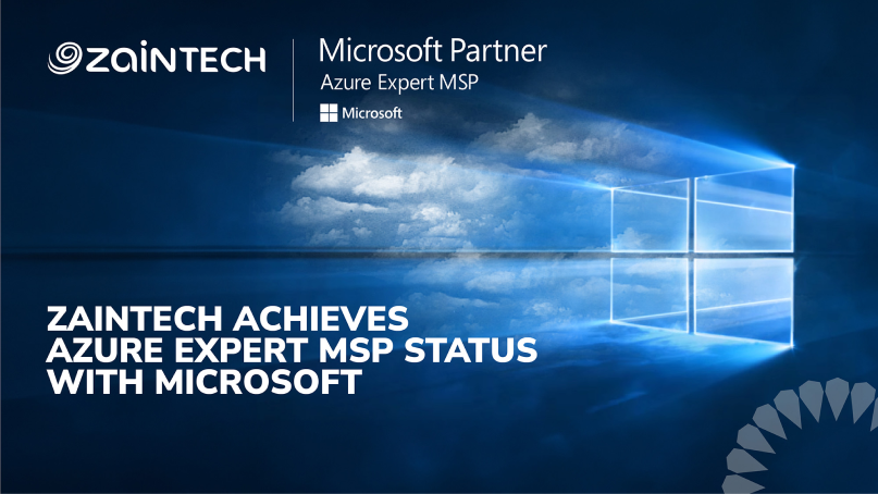 ZainTECH Awarded Microsoft Azure Expert Managed Service Provider (MSP) Status