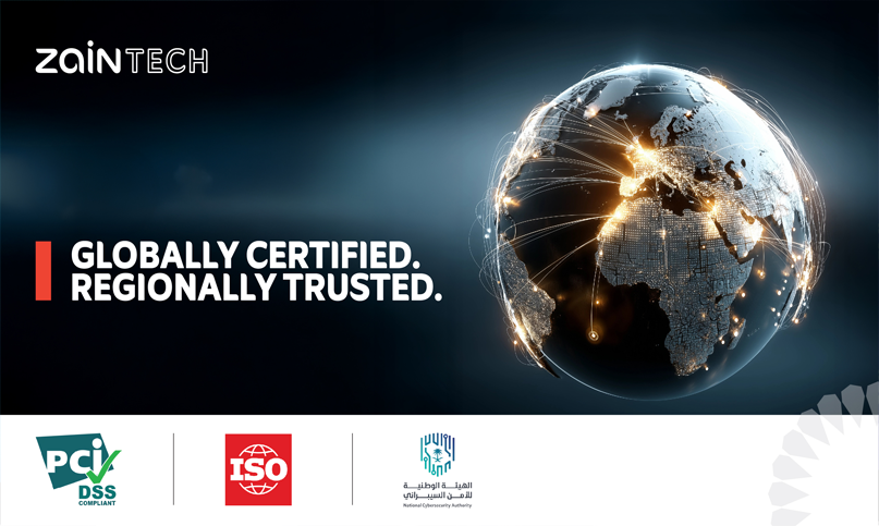 ZainTECH secures international certifications in compliance and service excellence, reinforcing regional leadership