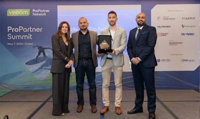ZainTECH Named Middle East Top Performing Cloud Partner of the Year by Veeam