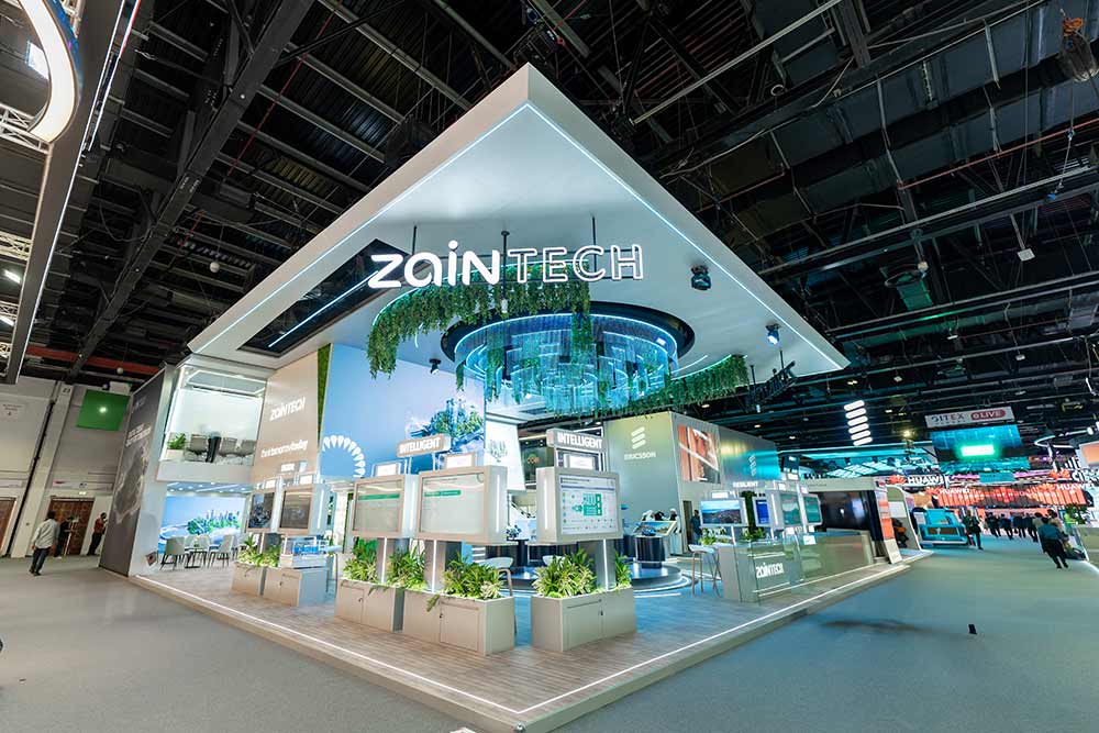 ZainTECH booth GITEX