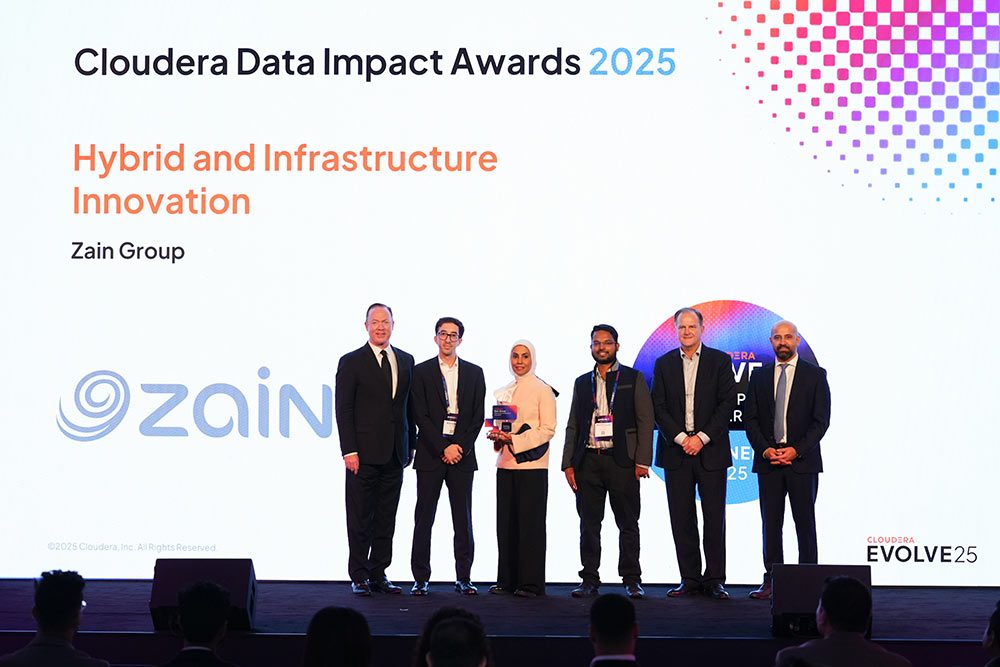 Zain Group Data Office and ZainTECH’s regional leadership in Data and AI modernization recognized at Cloudera’s Data Impact Awards