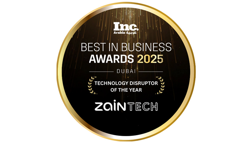 ZainTECH recognized as ‘Technology Disruptor of the Year’ at Inc. Arabia’s Best in Business Awards