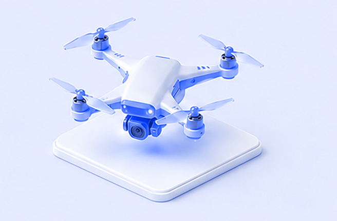 الطائرات المسيرة والروبوتات 