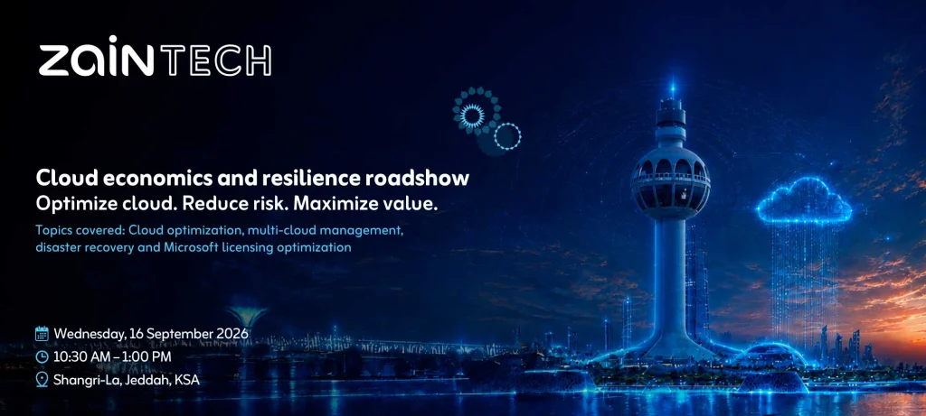 Cloud economics and resilience roadshow: Optimize cloud. Reduce risk. Maximize value.